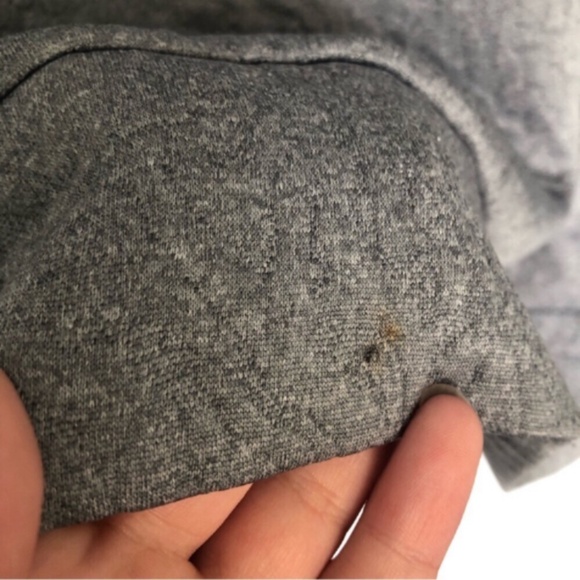 Juicy Couture Women's Jacquard Quilted Crop Pullover in Light Heather Grey - Picture 10 of 10